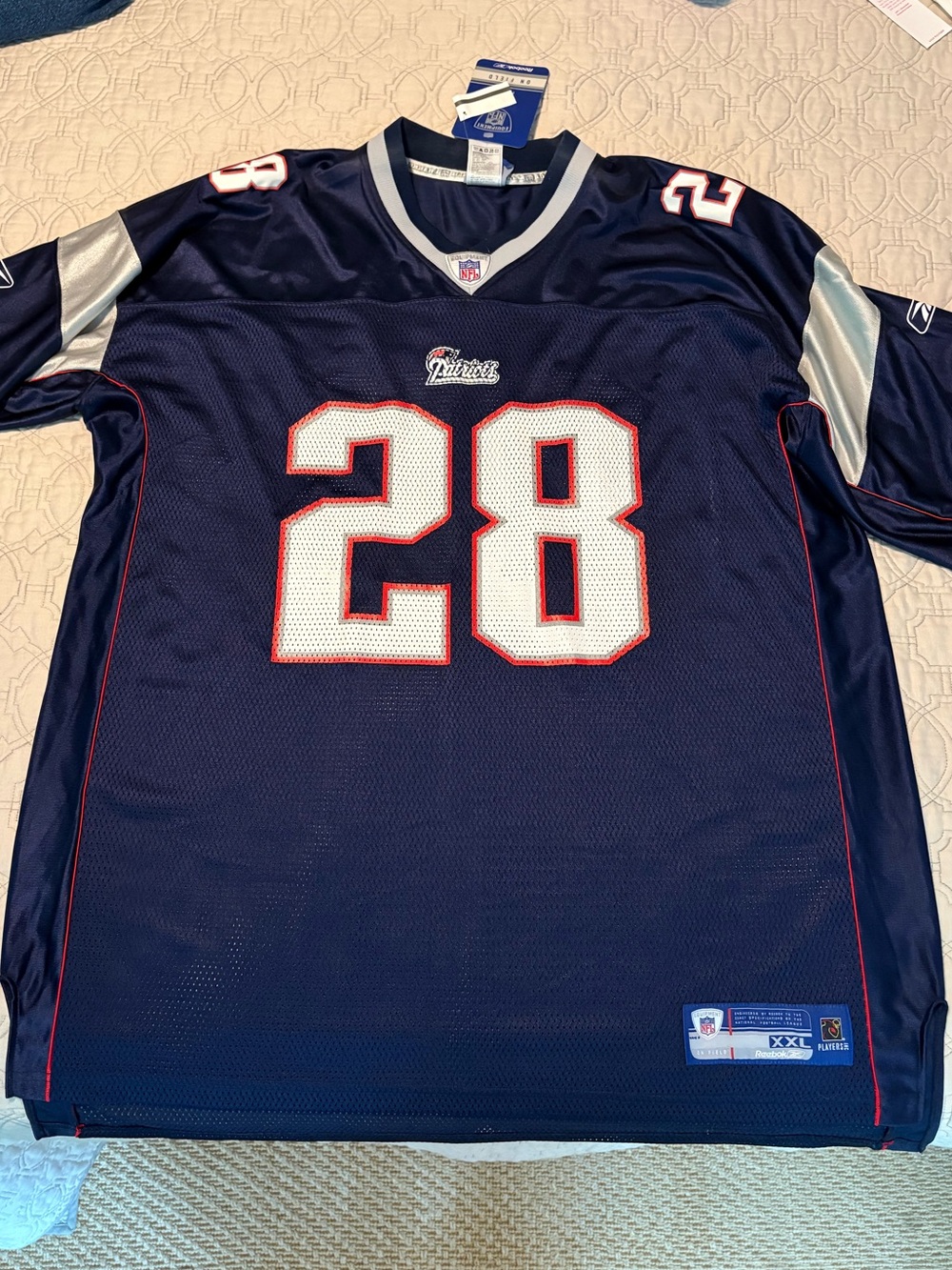 NWT Reebok New England Patriots Corey Dillon #28 NFL Jersey – Men’s XXL